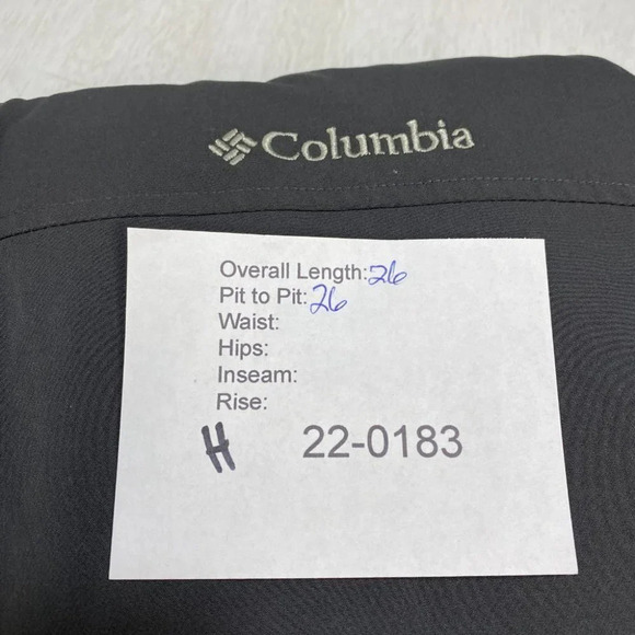 Columbia Soft Shell Omni Shield Interchange Lined Black Jacket Full Zip Size XL - Picture 11 of 11